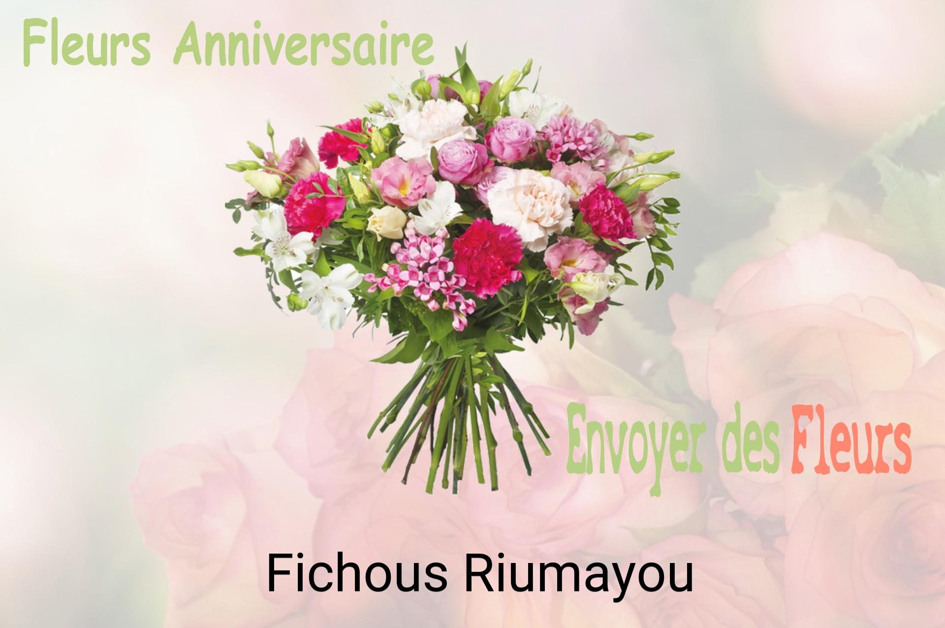 Bouquet de fleurs d’anniversaire livré à Fichous-Riumayou