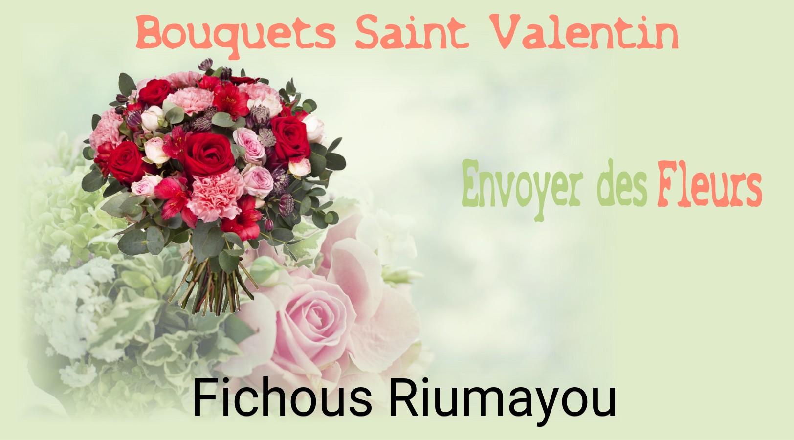 Roses de Saint-Valentin livrées à Fichous-Riumayou